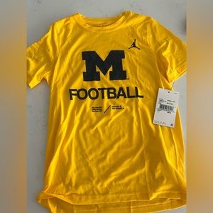 Youth Michigan football shirt